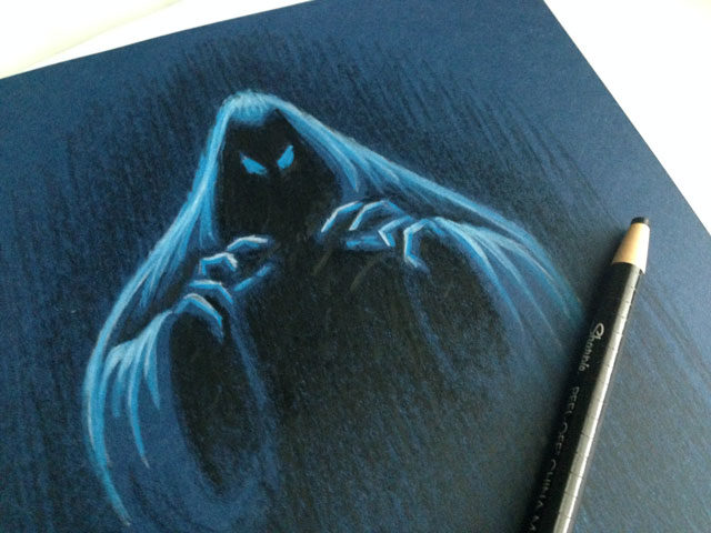 640x480 Phantom Drawing - Ghost Drawing Images