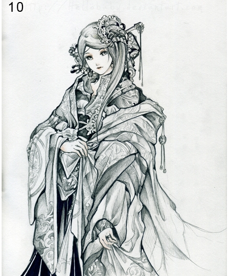 448x540 Step - Ghost Drawing Images