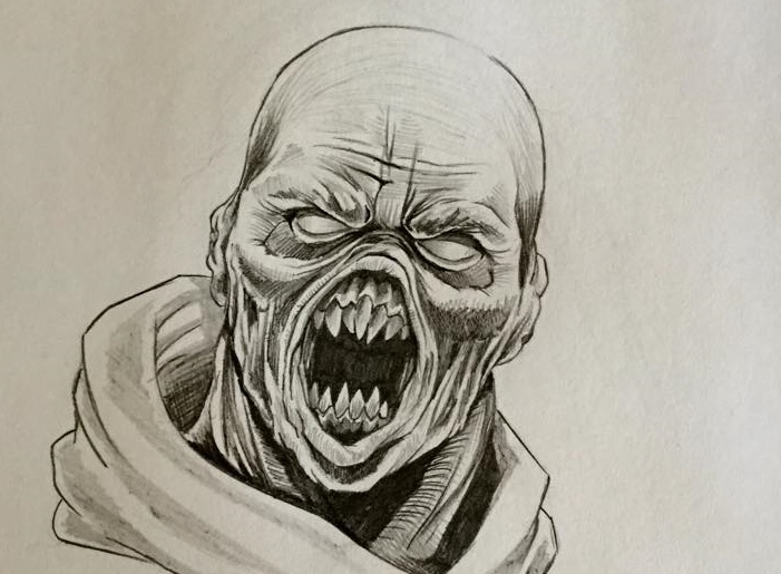 701x515 Original 'scream' Ghostface Mask Concepts Were Way Different - Ghost Face Drawing