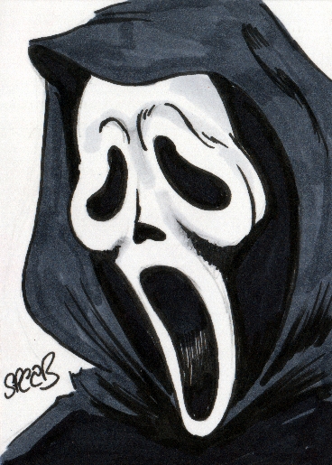 368x515 Scream Guy Ghost Face - Ghost Face Drawing