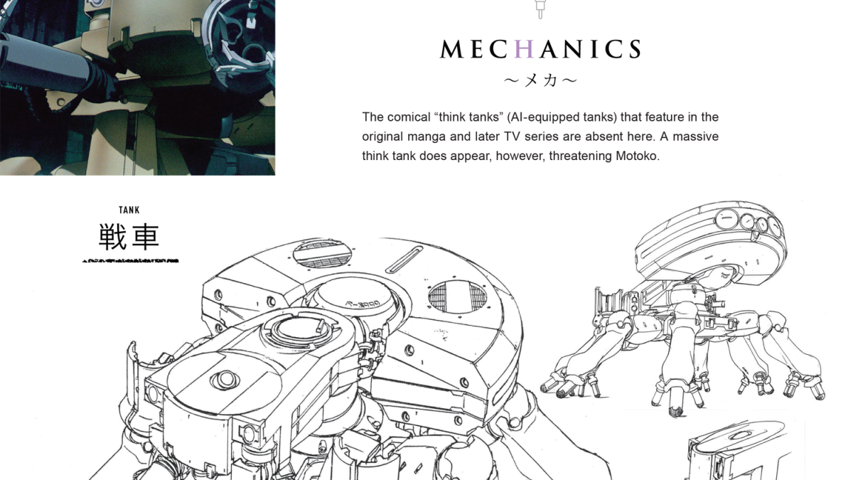 1200x675 The Stunning Art Behind Years Of Ghost In The Shell Anime - Ghost In The Shell Drawing