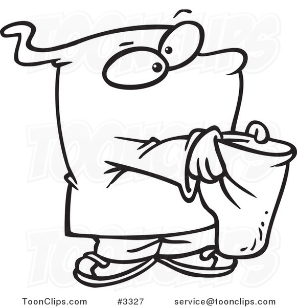 581x600 Cartoon Black And White Line Drawing Of A Ghost Boy Trick - Ghost Line Drawing