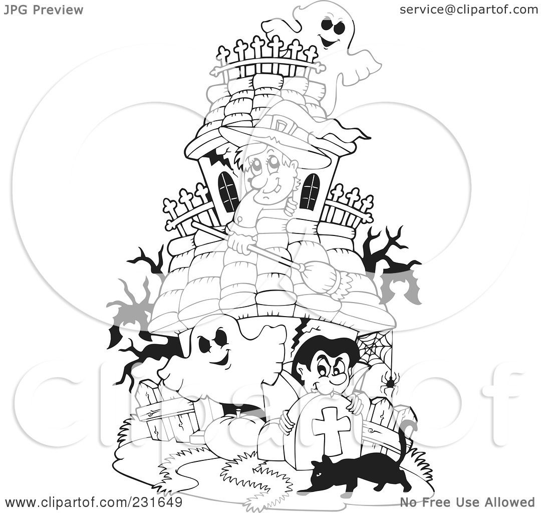 1080x1024 Royalty Free - Ghost Outline Drawing