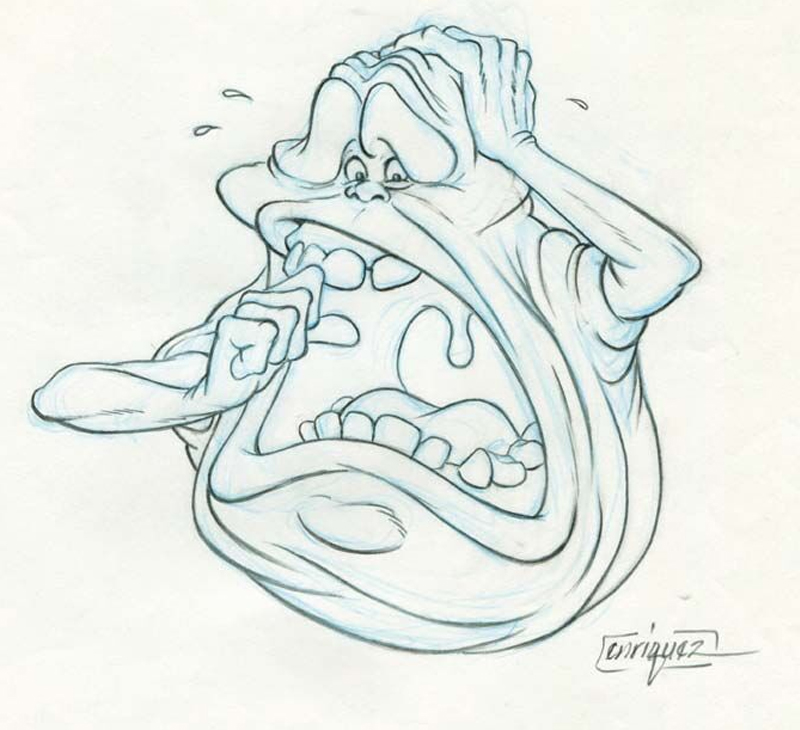 800x730 This Ghostbusters Concept Art Is Freakin' Awesome - Ghostbusters Drawing