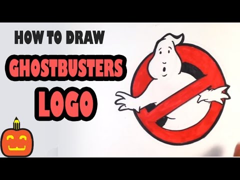 480x360 how to draw ghostbusters logo - Ghostbusters Logo Drawing