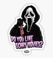 210x230 ghostface drawing stickers redbubble - Ghostface Drawing