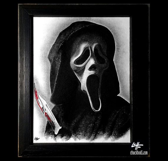 Ghostface Drawing at PaintingValley.com | Explore collection of ...