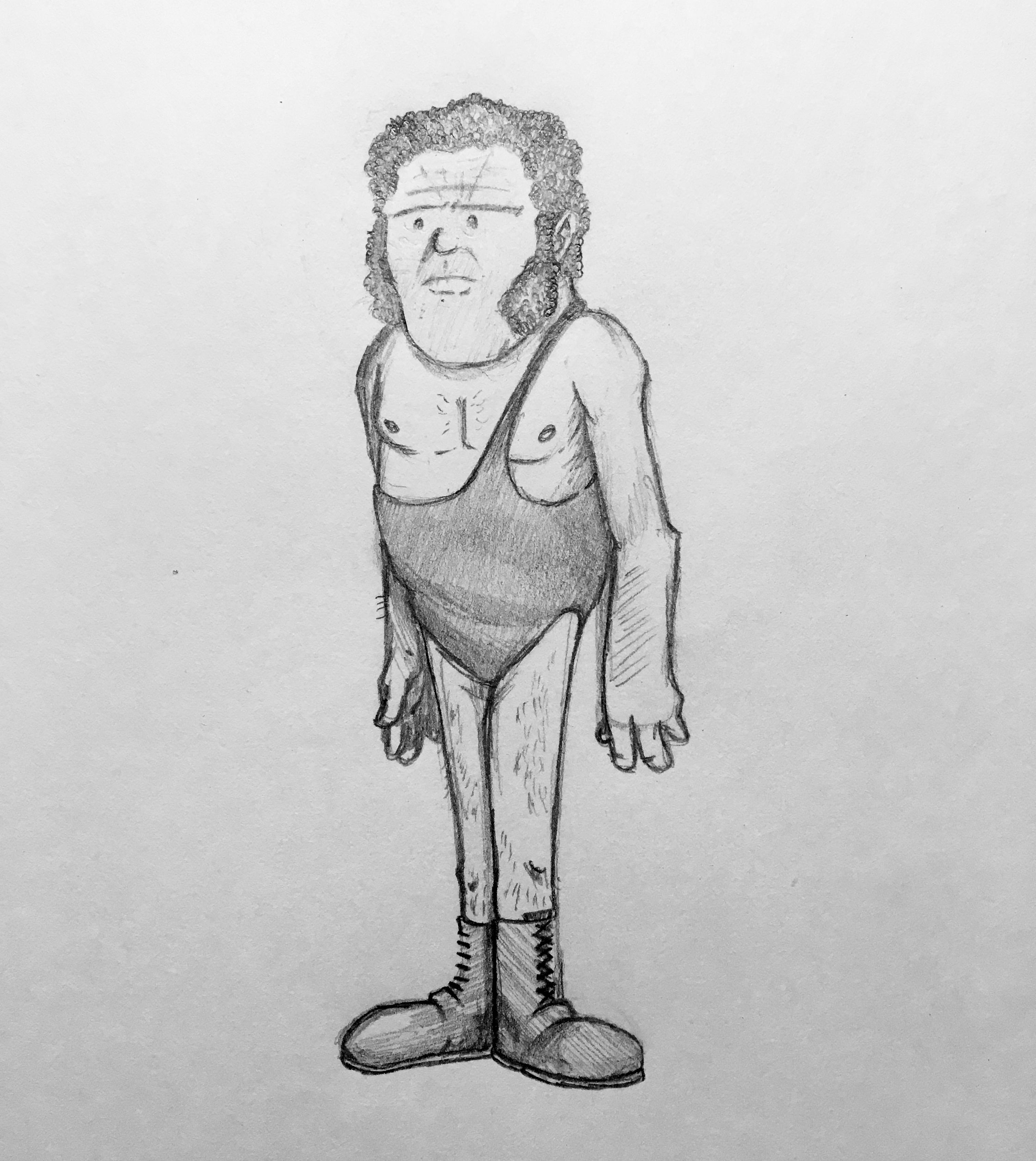 3024x3389 the giant sketch - Giant Drawing