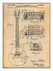 Gibson Les Paul Drawing