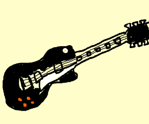 300x250 a gibson les paul drawing - Gibson Les Paul Drawing