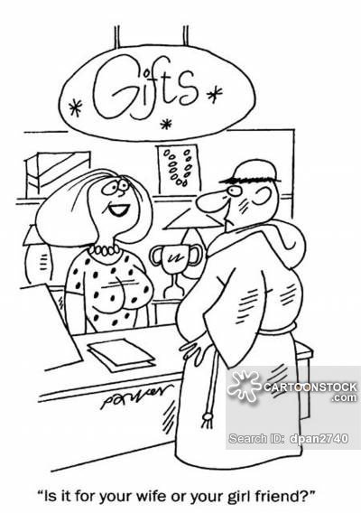 400x568 Gift Shopping Cartoons And Comics - Gift Shop Drawing