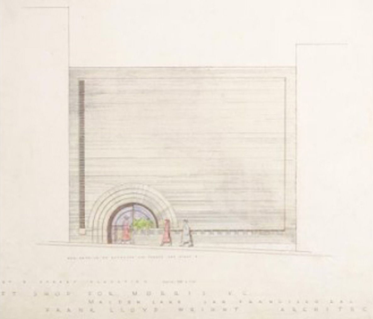 1185x1014 V C Morris Gift Shop - Gift Shop Drawing