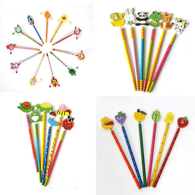 800x800 Hot Styles Cartoon Creative Design Wood Pencils Drawing Pencil - Gifts Drawing
