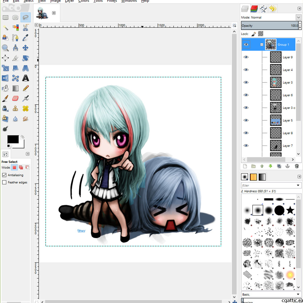 Gimp Drawing at Explore collection of Gimp Drawing