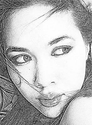 293x400 transform an image into a pencil drawn sketch gimp tutorials blog - Gimp Drawing Effect