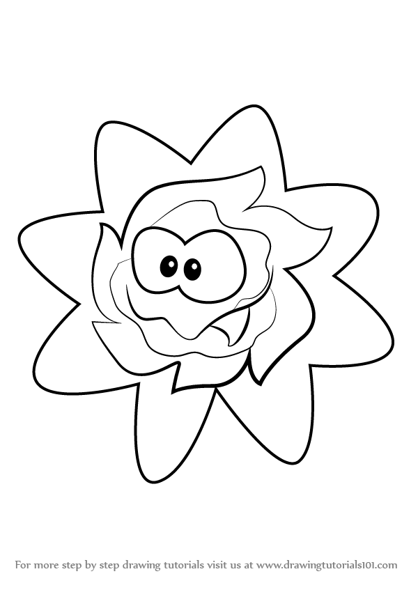 600x847 learn how to draw ginger from cut the rope - Ginger Drawing