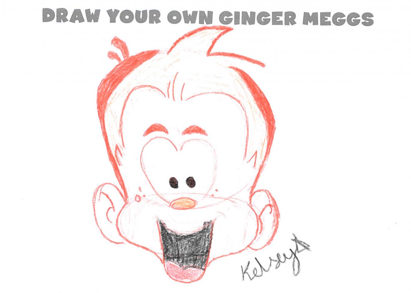 1366x975 draw your own ginger meggs sydney living museums - Ginger Drawing