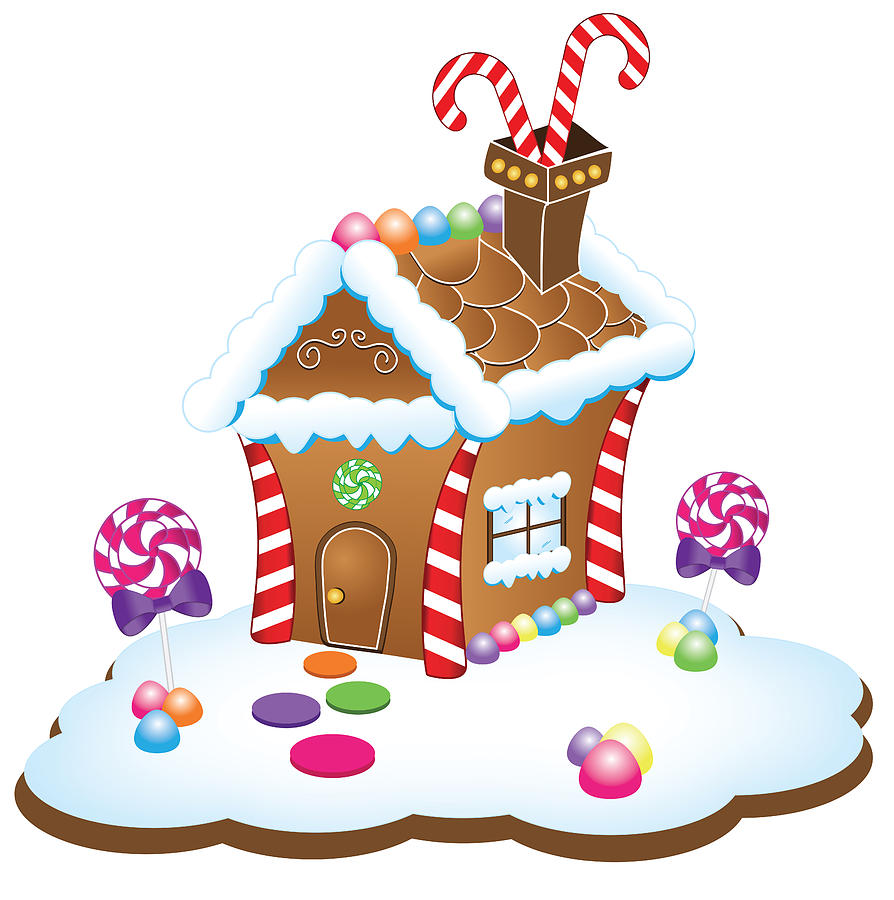 894x900 gingerbread house drawing - Gingerbread House Drawing