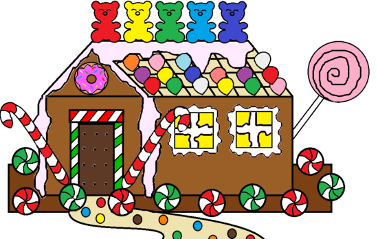 550x348 draw a gingerbread house smart ed art, art projects, home art - Gingerbread House Drawing