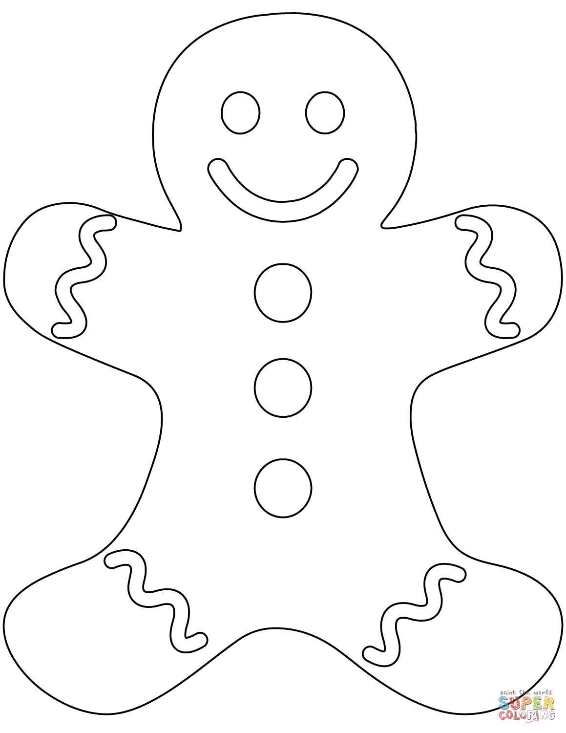 Gingerbread Man Drawing at Explore collection of