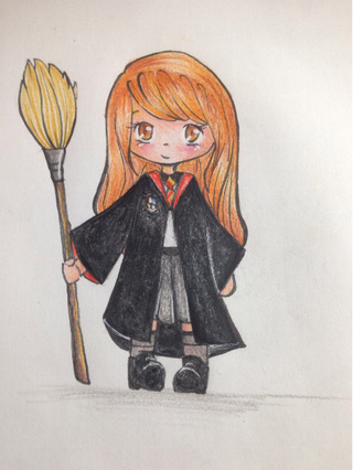 320x426 ginny weasley doone! i tought i had posted it already based - Ginny Weasley Drawing