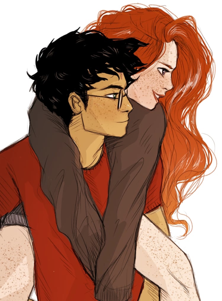 750x1015 image about art in harry potter - Ginny Weasley Drawing