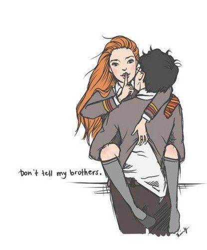 415x500 image about drawing in harry potter - Ginny Weasley Drawing