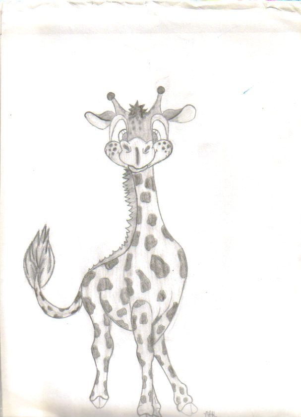 607x841 Head And Neck Coloring Pages New Giraffe Head Coloring Pages - Giraffe Drawing For Kids