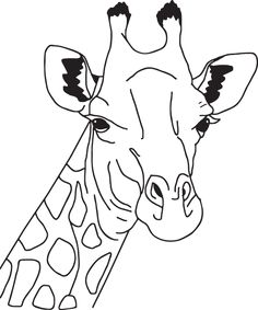 236x283 Line Drawing Of A Giraffe - Giraffe Pictures Drawing