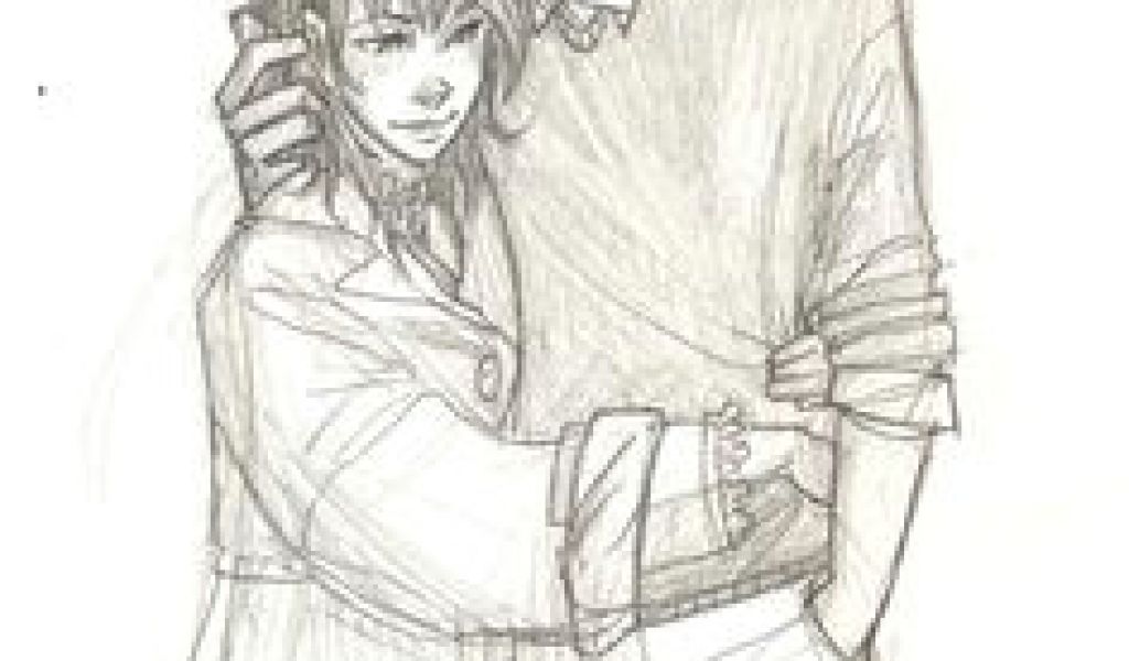 1024x600 Drawing Of Girl And Boy Holding Hands Best Cute Couple Sketches - Girl And Boy Holding Hands Drawing