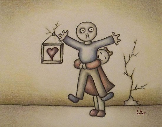 550x431 Cute Cartoon Drawing Of Girl Hugging Boy Posters - Girl And Boy Hugging Drawing