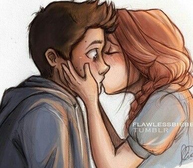 388x338 Huge Collection Of 'boy And Girl Kissing Drawing' Download More - Girl And Boy Kissing Drawing