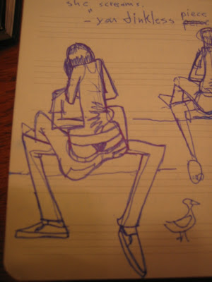 300x400 andres miranda washington square park summer - Girl And Guy Drawing