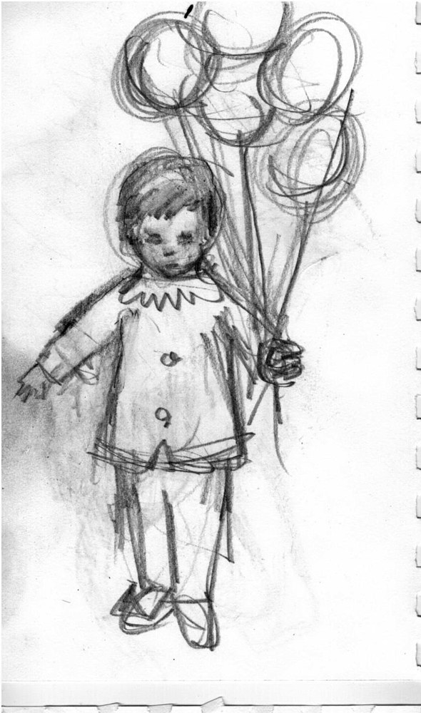 590x1000 Birthday Girl - Girl And Guy Drawing