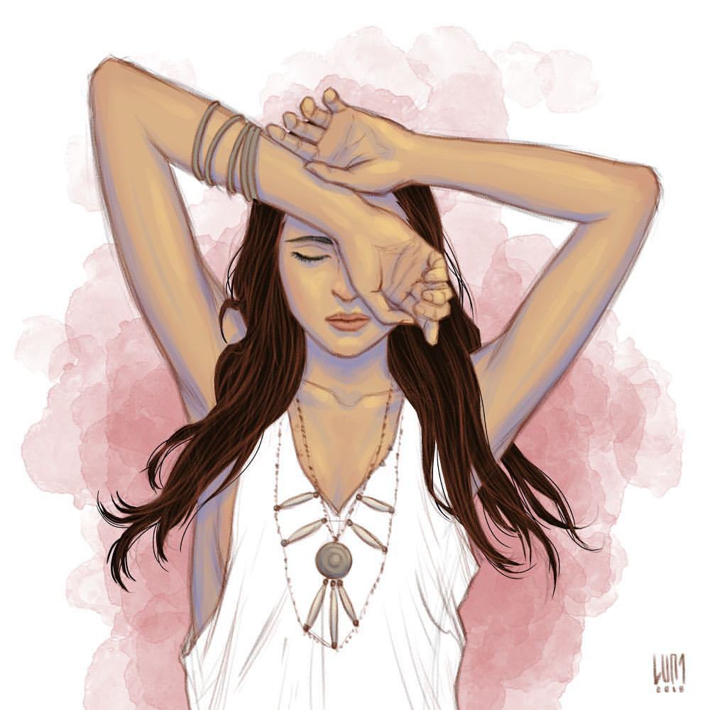 1000x1000 Jonathan Luna - Girl Art Drawing