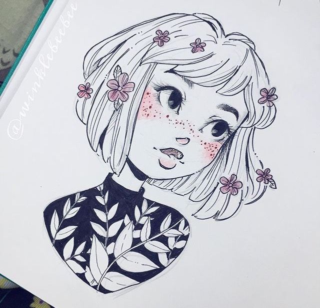 640x617 Narisuj Eto Art Art, Drawings, Art Drawings - Girl Art Drawing