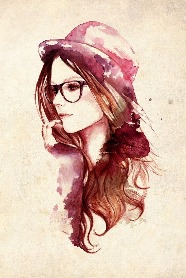 644x960 Awsome Uploaded - Girl Art Drawing