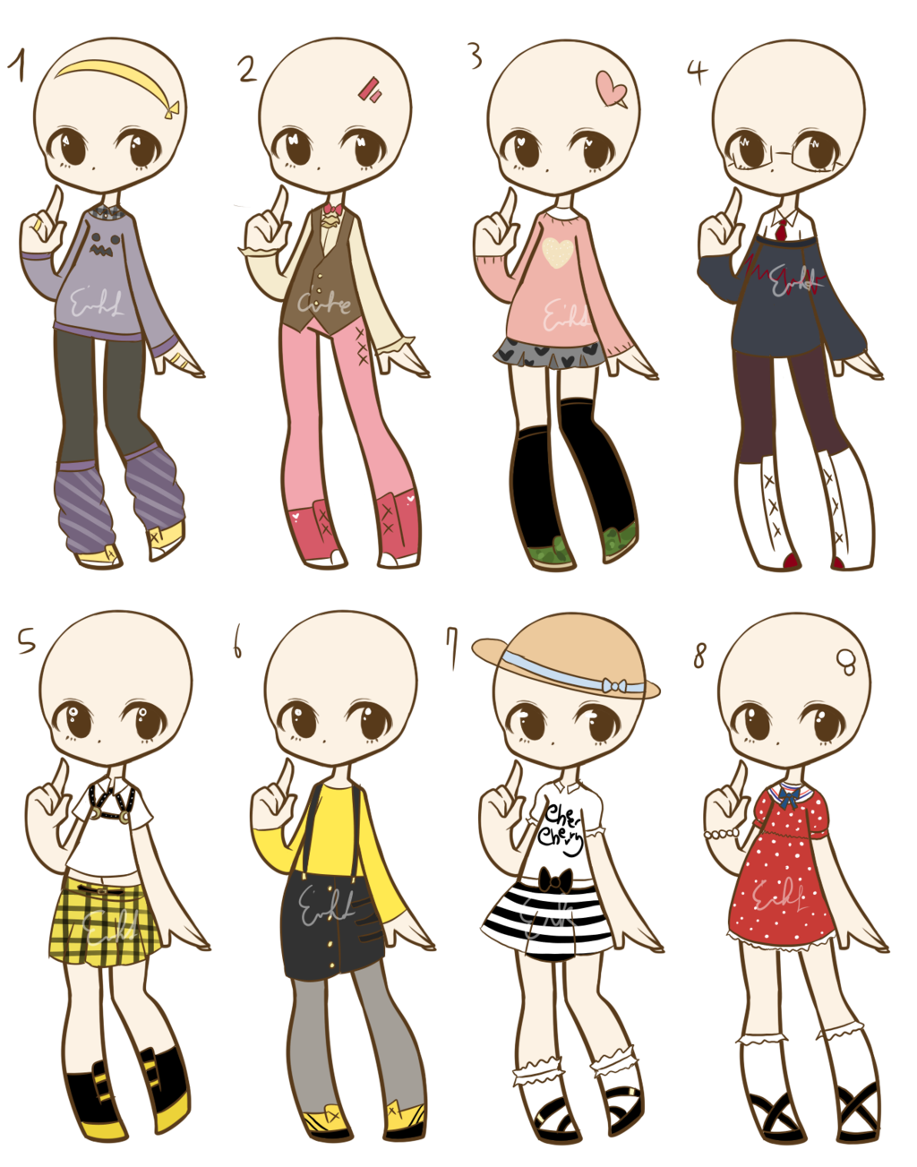 1024x1303 Collection Of Free Drawing Clothing Chibi Download On Ui Ex - Girl Clothes Drawing