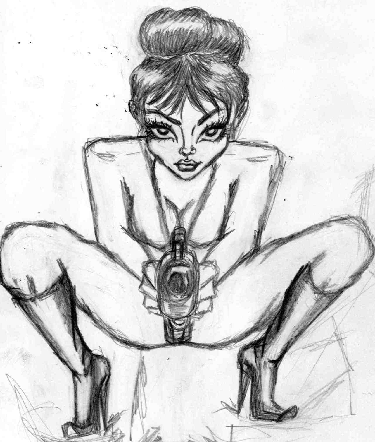 1283x1510 Girl Drawing Depression For Free Download - Girl Drawing Art