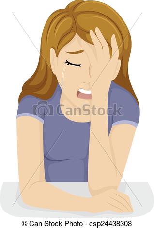 318x470 tween girl drawing - Girl Drawing Clipart