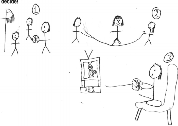 702x495 Drawing Simple Stick Figures To Show Basketball After School - Girl Drawing Figure