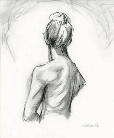 375x456 Female Figure - Girl Drawing Figure