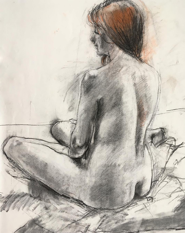 750x944 What Is Figure Drawing Why Is It So Important - Girl Drawing Figure