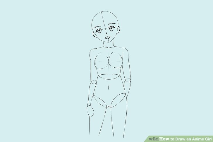 728x485 Ways To Draw An Anime Girl - Girl Drawing Figure