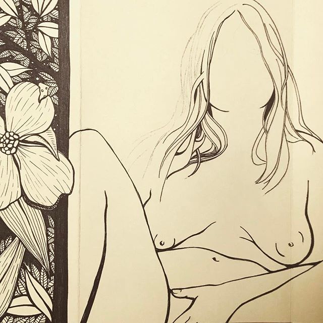 640x640 another beautiful woman touching herself - Girl Drawing Herself