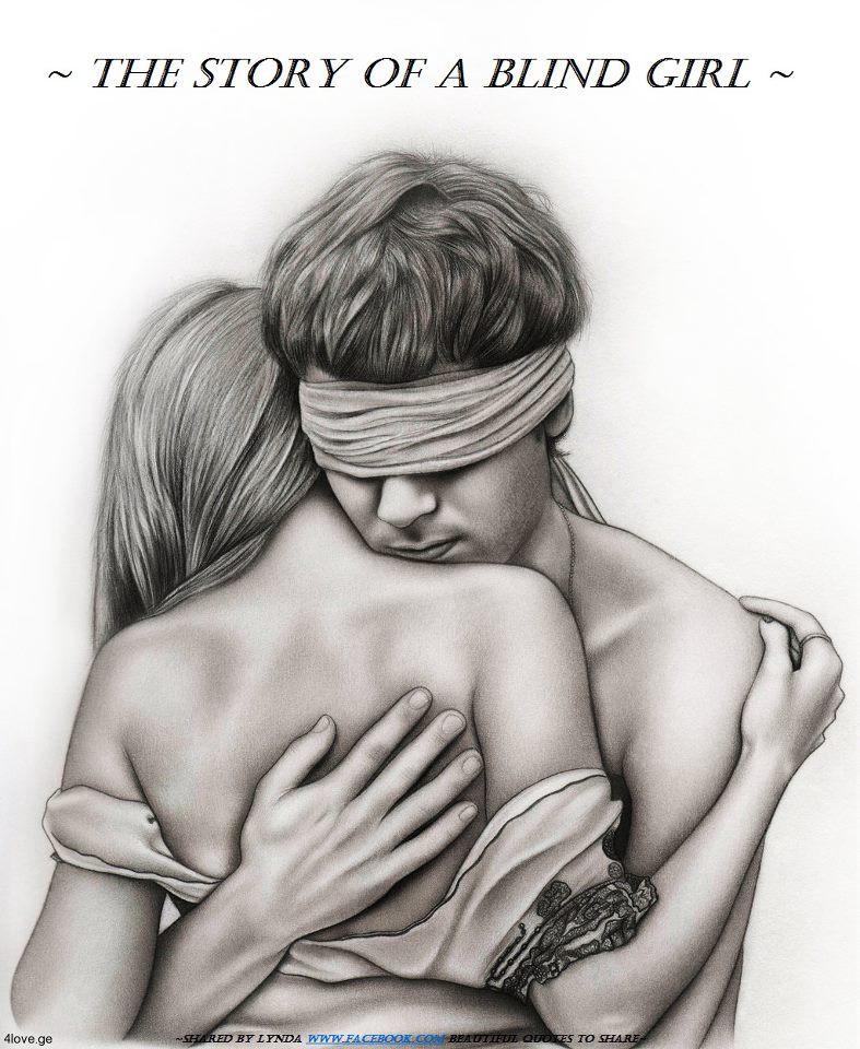 787x960 the story of a blind girl motivational stories medium - Girl Drawing Herself