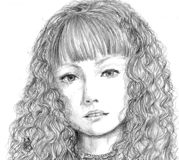 Girl Drawing Pencil