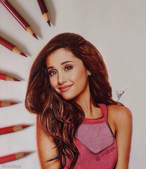 556x640 Girl Color Pencil Drawing - Girl Drawing Pencil