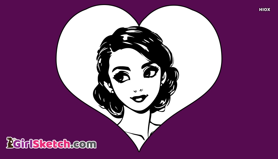 934x534 Girl Sketch Wallpapers - Girl Drawing Photo