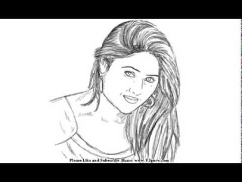 480x360 how to draw beautiful girls yzarts yzarts - Girl Drawing Photo